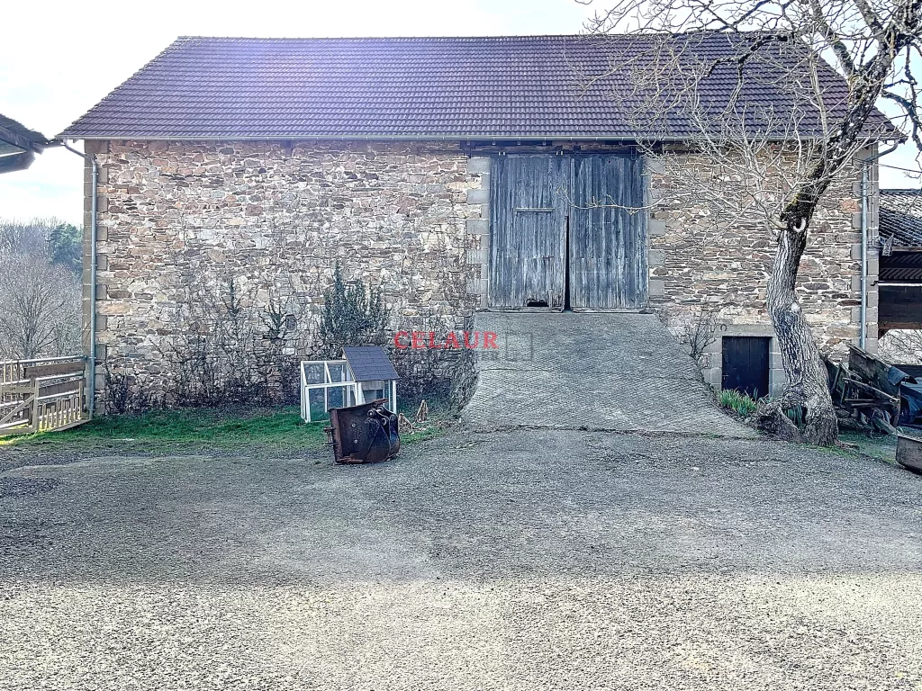 MAISON EN PIERRE R&Eacute;NOV&Eacute;E AVEC GRANGE, HANGARS, BATIMENT DE STOCKAGE ET TERRAIN