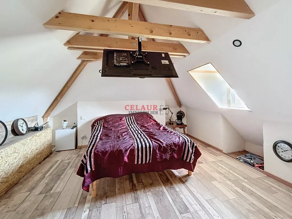 MAISON EN PIERRE R&Eacute;NOV&Eacute;E AVEC GRANGE, HANGARS, BATIMENT DE STOCKAGE ET TERRAIN