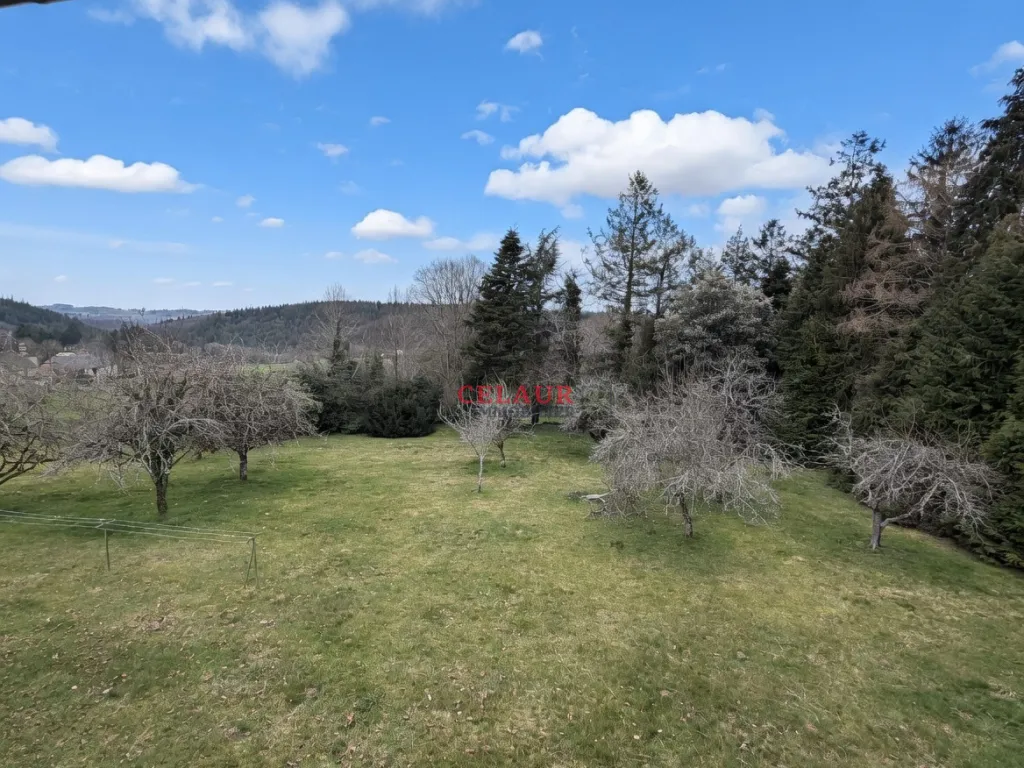 Maison de bourg en campagne avec garage et terrain